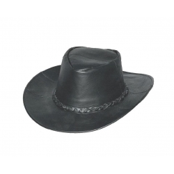 Кожаная ковбойская шляпа производства WESTERN EXPRESS, размер XL